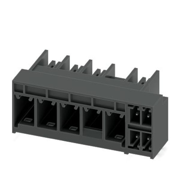PCH 6/ 4+4-GL4-7,62 BK - Printed-circuit board connector image 1