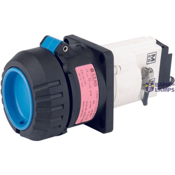 FLANGE SOCKET 16A-3POL-4H/110-130V ZONE2 image 1