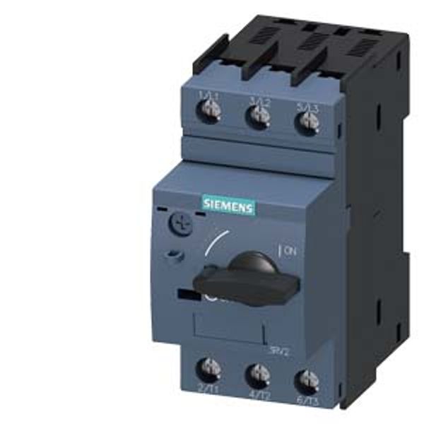 special type circuit breaker size S00 for transformer protection A-release 5.5...8 A short-circuit release 163 image 1