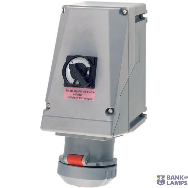 WALL SOCKET 16A-5POL-6H 1SJ25U 1VJ25U image 1