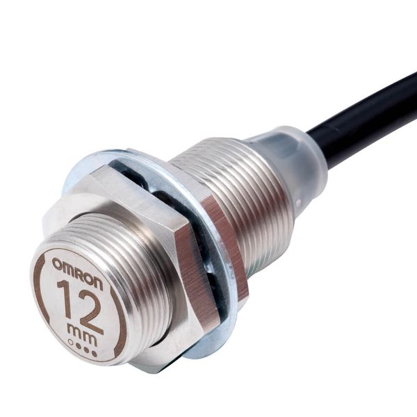 Proximity sensor, inductive, full metal stainless steel 303 M18, shiel E2EW0245A image 2