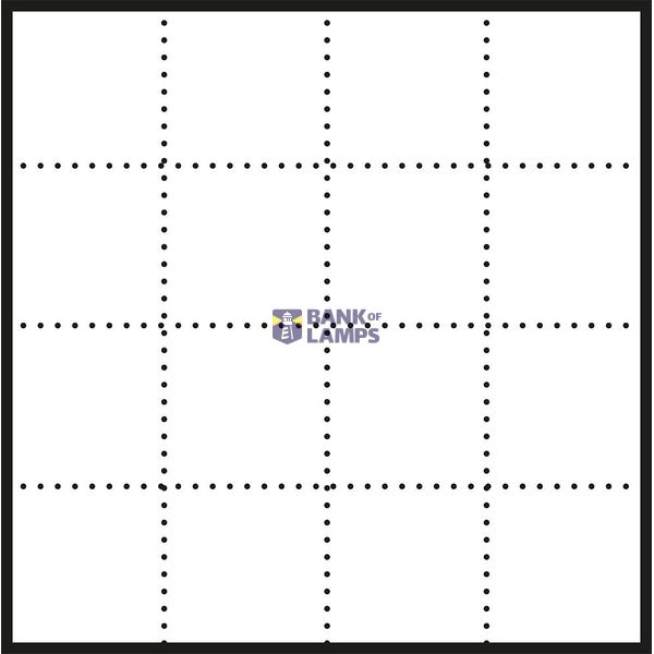 Combination frame KR 611-4/4-0 RAL image 1