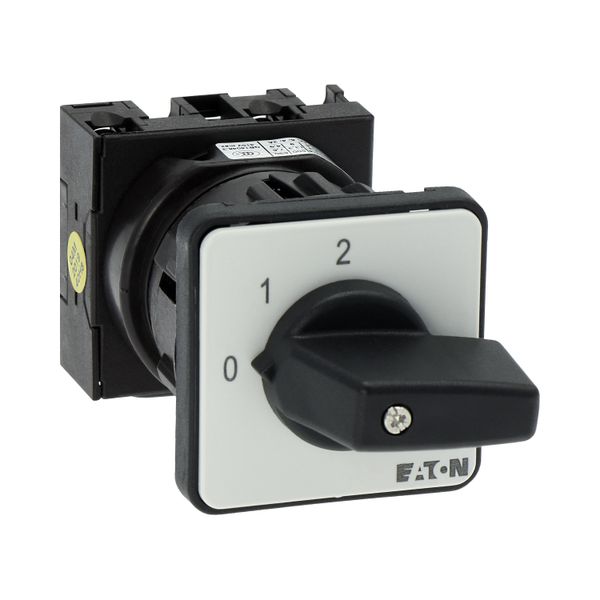 T0-1-8310/EZ Step switches, T0, 20 A, centre mounting, 1 contact unit(s), Contacts: 2, 45 °, maintained, With 0 (Off) position, 0-2, Design number 8310 image 32