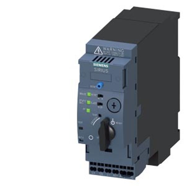 SIRIUS compact starter direct-on-line starter for IO-Link 690 V 24 V DC 0.1...0.4 A IP20 image 1
