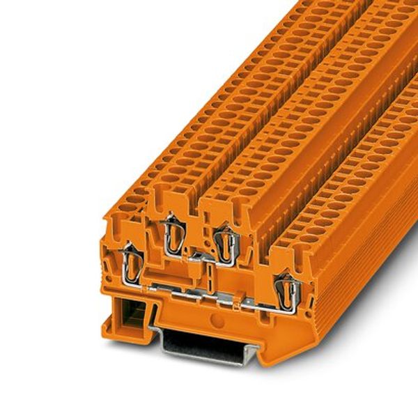 STTB 2,5 OG - Double-level spring-cage terminal block image 1