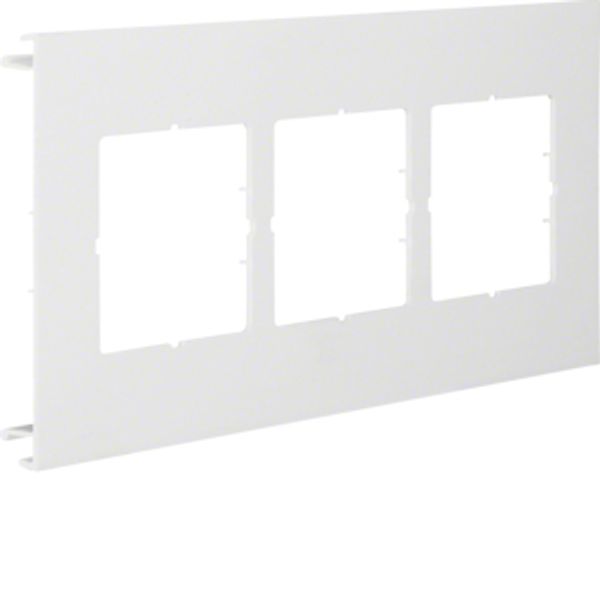XXXBlende 3-f, BR, 120, PVC, pure white image 1