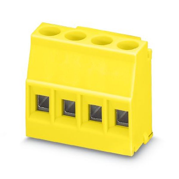 MKDSO 2,5/ 4-L YE - PCB terminal block image 1