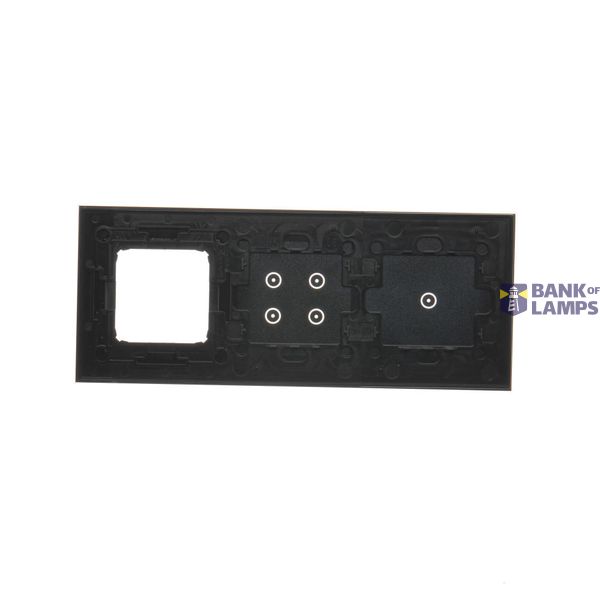 Double frame, black, gold base image 2