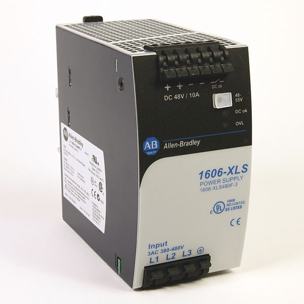 480VAC 600VDC In 48 to 56VDC Out 480W PS image 1