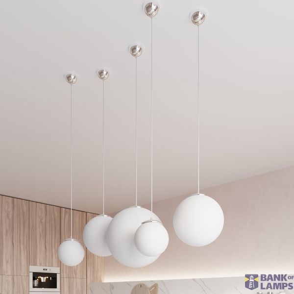 HANGING LAMP UGO 30 CHROME E27 1X60W IP20 image 8
