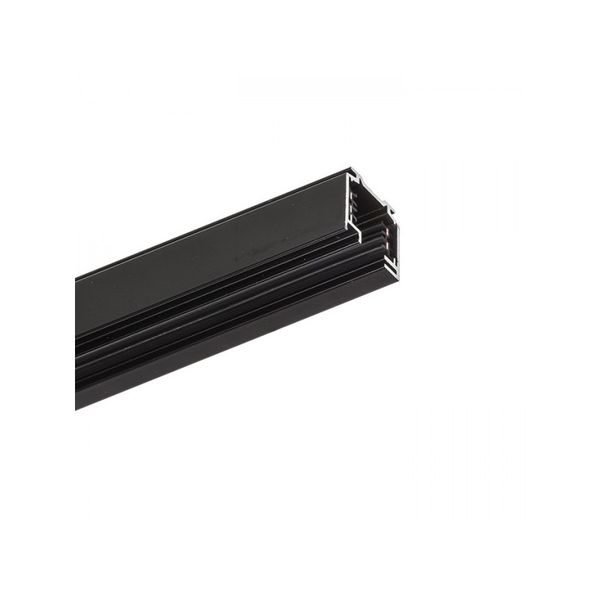 EUTRAC 3m 3-circuit track black 230V image 1