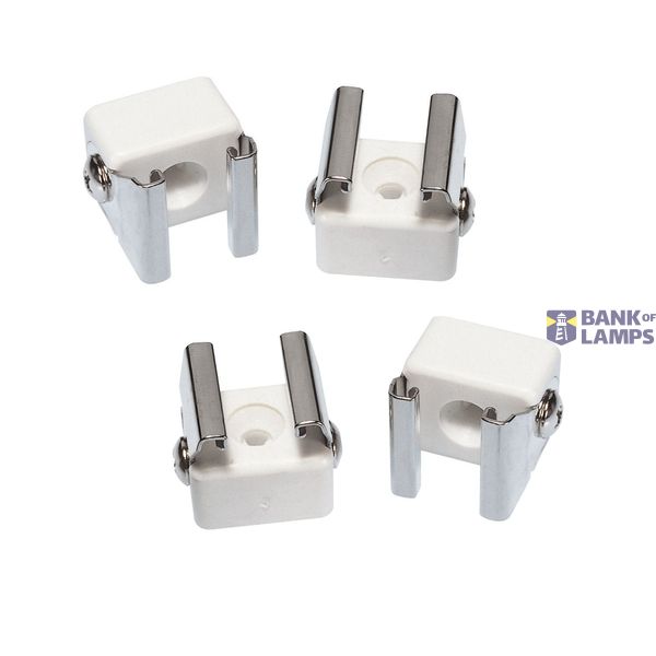 APOLLO wall holder, 4 pieces, white image 1