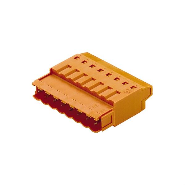 PCB plug-in connector, male plug, 5.08 mm, Number of poles: 3, 180°, TOP connection, Clamping range, max. : 2.5 mm², Box image 1