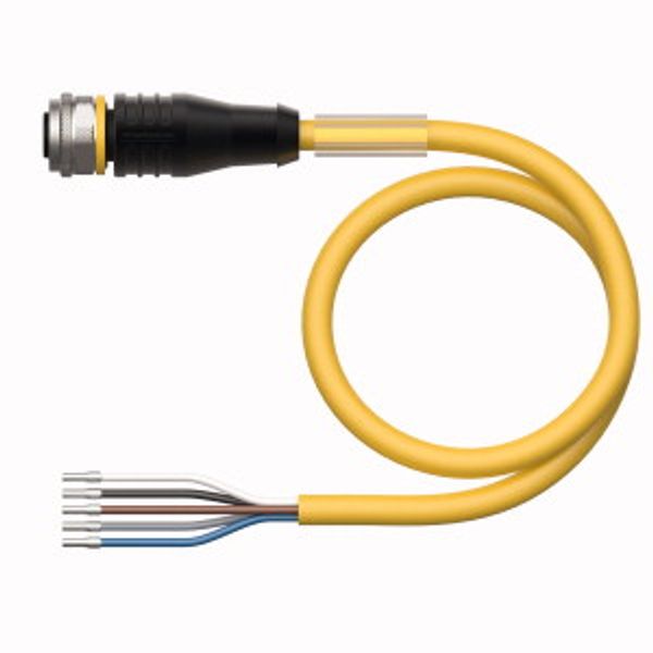 Actuator and Sensor Cable, PUR Connection Cable   RKS4.5T-5/TXY image 1