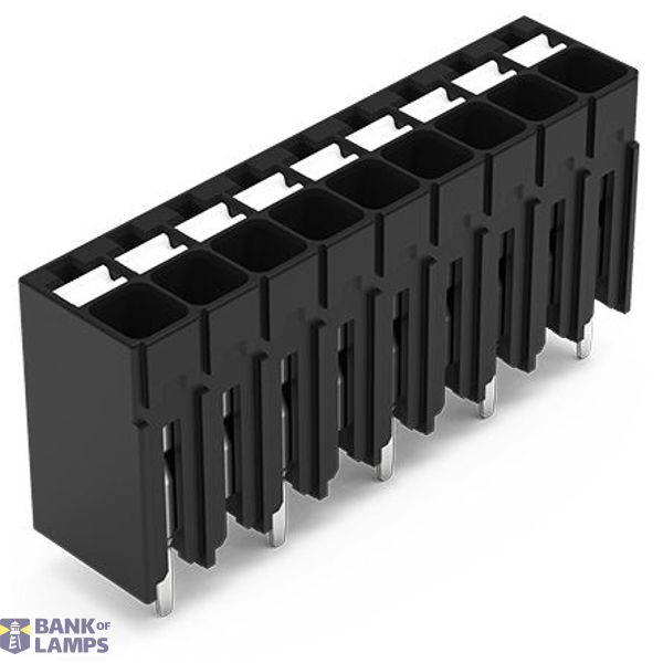 THR PCB terminal block push-button 1.5 mm² black image 1