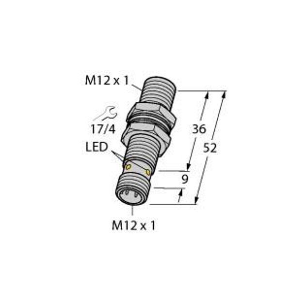Inductive Sensor   BI3U-MT12-AN6X-H1141 image 1