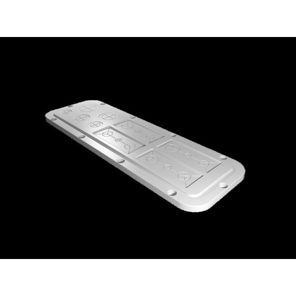 SZ Plastic gland plates, for AX, for cable entry image 2