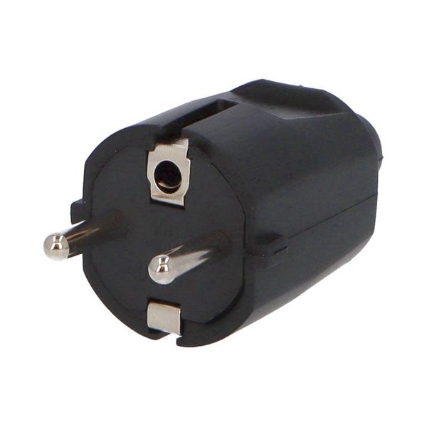 Plug 1105-N IP20, PVC, black image 2