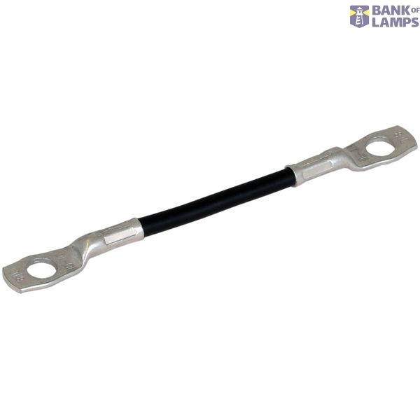 Bridging cable Cu 16 mm² BK L variable, with two cable lugs B 10.5 mm image 1