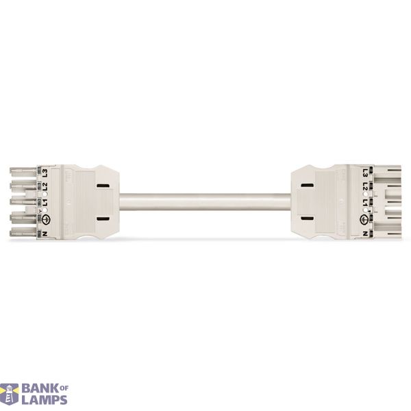 pre-assembled connecting cable Cca Socket/open-ended blue image 1