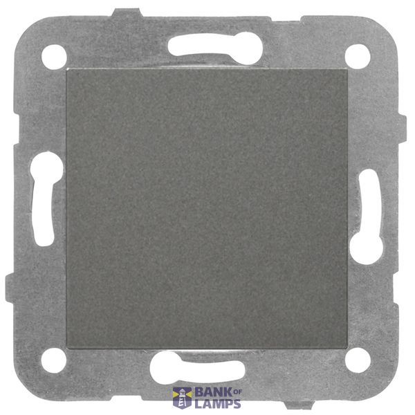 Pin socket outlet, flap cover, cage clamps, anthracite image 2