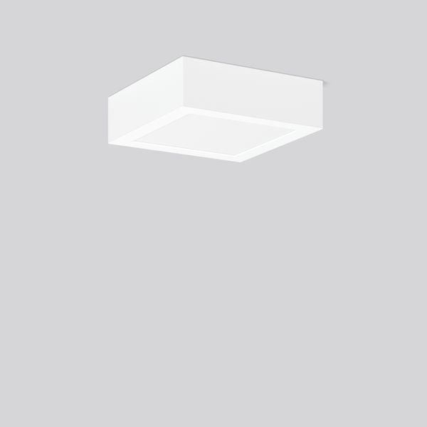TOLEDO FLAT+ square, 8...15 W, 1050...2100 lm, 830, 840, white, on/off image 1