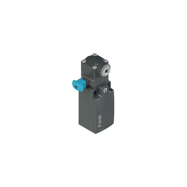 Position switch for rotating levers with reset device image 1