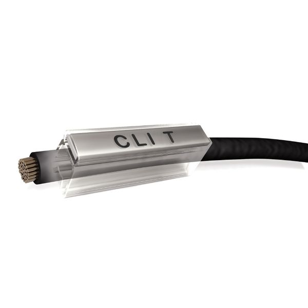 CableLine, Socket x 5 mm, PVC, Colour: Transparent, Conductor O.D.: 4 - 10 mm image 1
