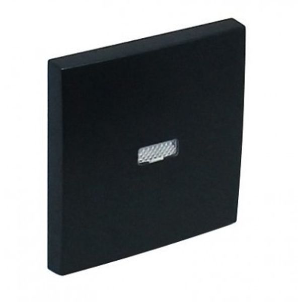 ROCKER F/LIGHTED SWITCHES MATTE BLACK image 1