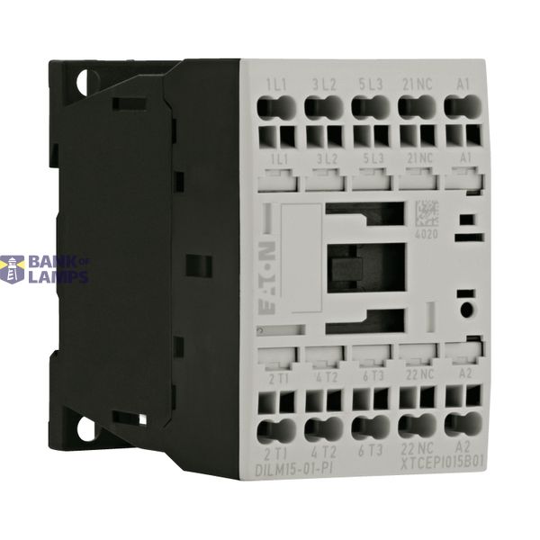 Contactor, 3 pole, 380 V 400 V 7.5 kW, 1 NC, 48 V 50 Hz, AC operation, image 1