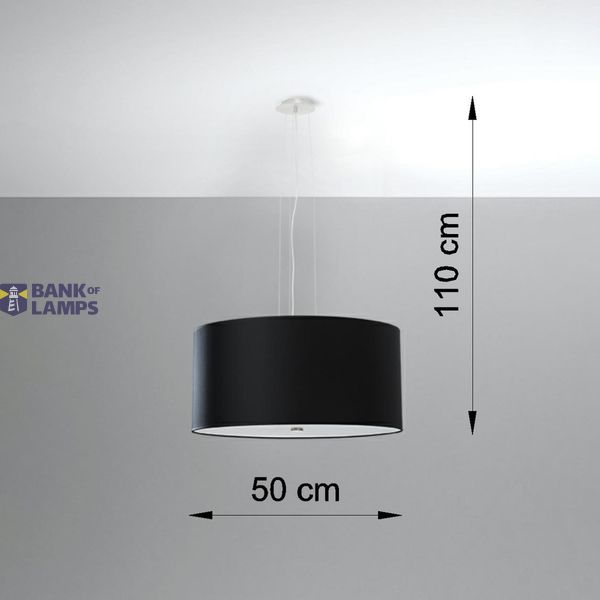 Chandelier OTTO 50 black image 2