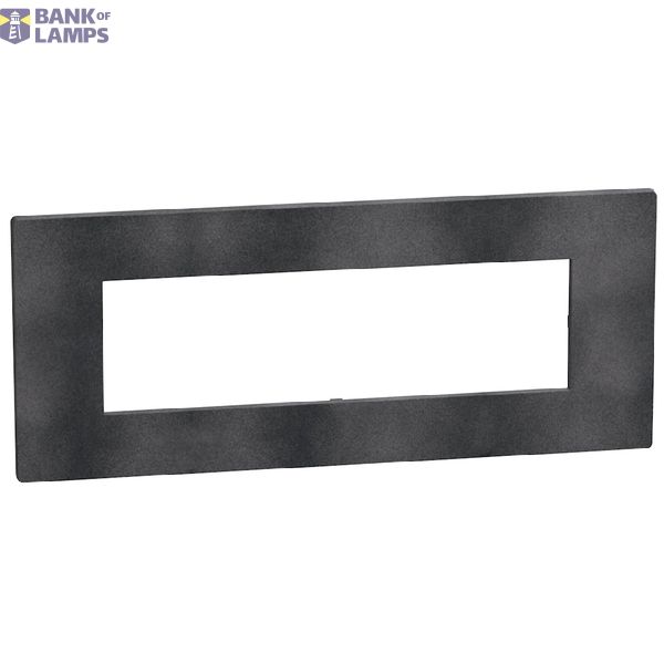 Cover Plate Light Now 7 Module Dark Grey image 1