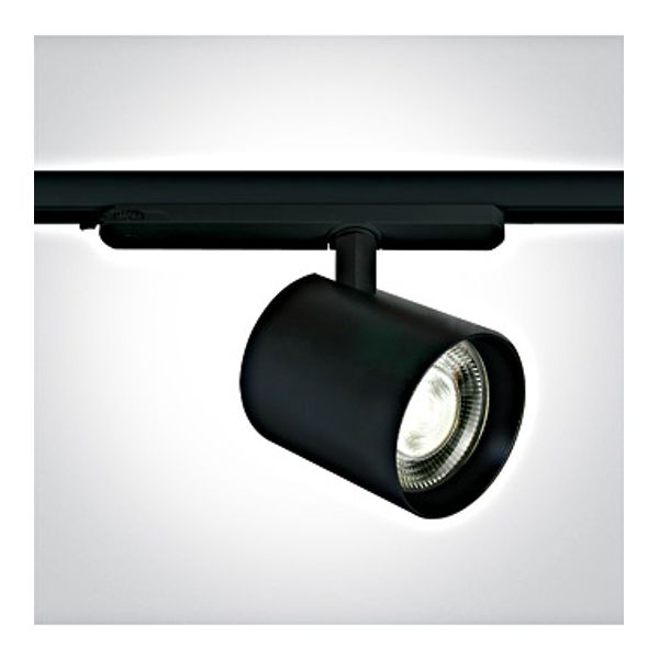 SL LED 35W 4200lm 4K CRI90 230V IP20 38ø DALI/Push dim black image 1