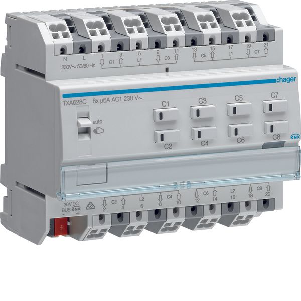 OUTPUT DEVICE FOR 8 SH/BLINDS 230V~ / NE image 1