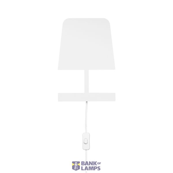PLATES shade, wall light, 30cm, white image 2