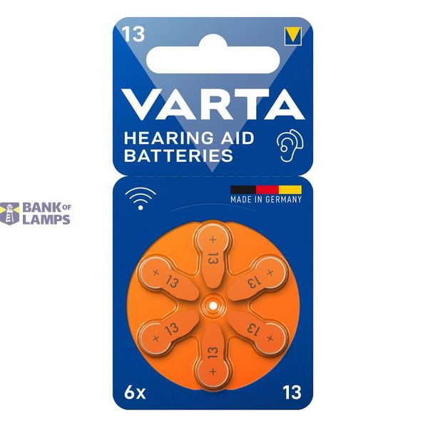 VARTA 24606 Hearing Aid 13 BL8 image 1