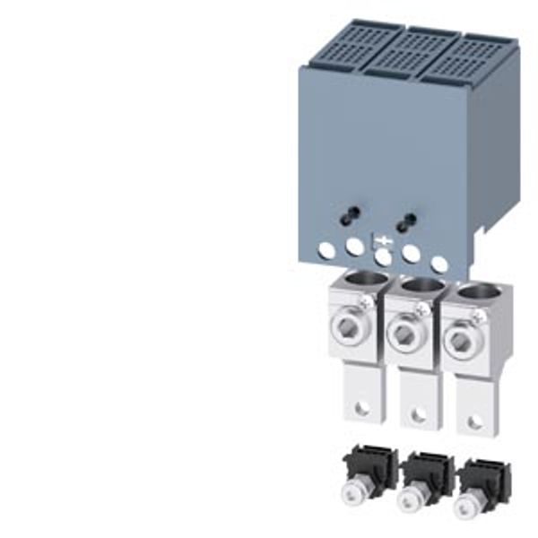 circular conduc. terminal TA2.1 4 AWG…300 kcmil with control wire tap; for 1 cable; 3 image 1
