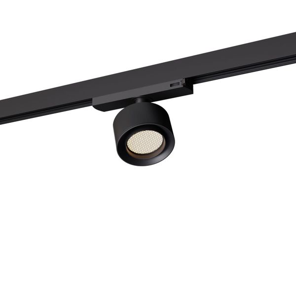 TRACK LAMP 3 PHASE GLIM BLACK LED 3000K 15W 1500LM image 1