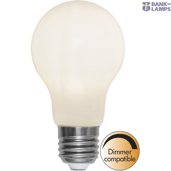 LED Lamp E27 A60 Opaque filament RA90 image 1
