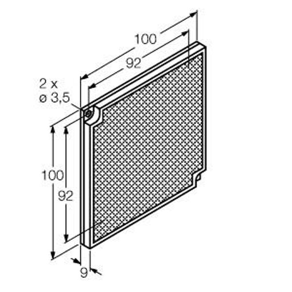 Accessories Reflector   BRT-92X92C image 1