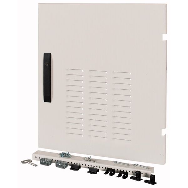 XSDMRV40606 Device area door, ventilated, IP42, right, HxW=600x600mm, grey image 1