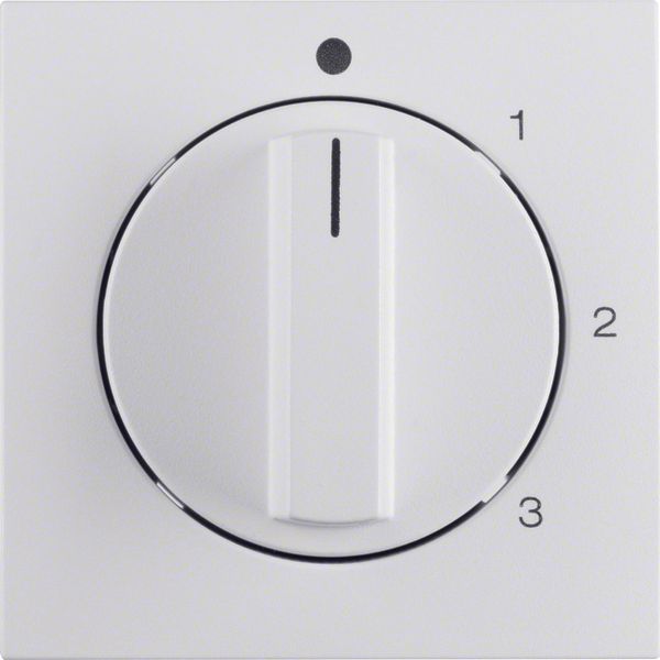 Centre plate rotary knob 3-step switch, neutral position, S.1/B.3/B.7, image 1
