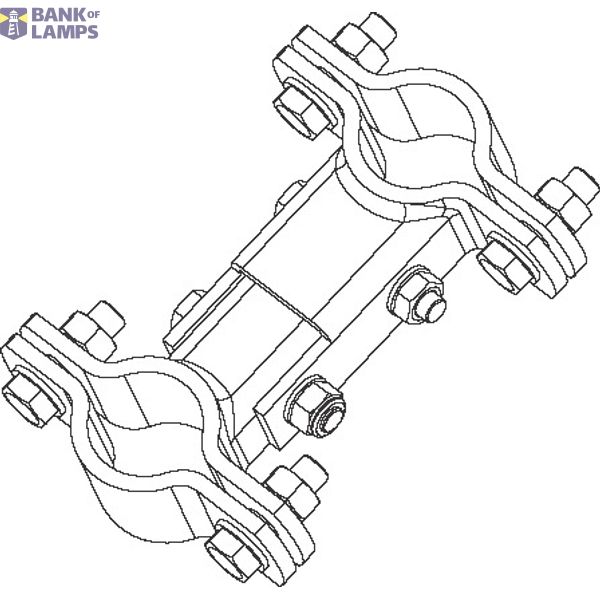 LUMINAIRE POLE BRACKET UMHK 48/48-ER image 1