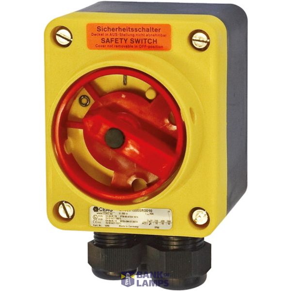 EMERGENCY STOP 10A-3P+1S 2SJ25Y 1SJ20Y image 2