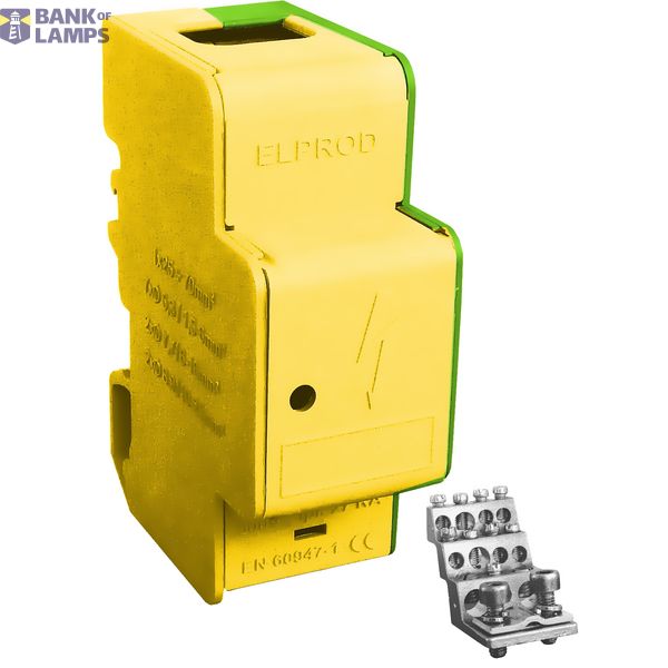 Modular distribution block ELP-LBR160Aż-z yellow-green image 1