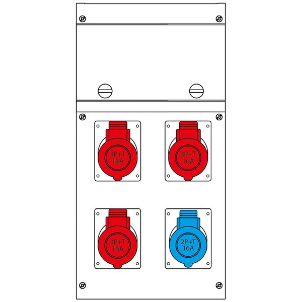 SURF.MOUNT.DISTRIBUTION ASSEMBLY BLOCK4 image 2