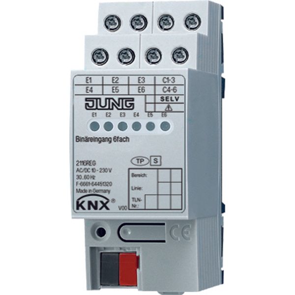 Receiver KNX Binary input 6-gang image 3