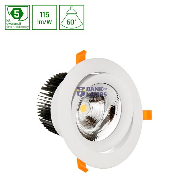 CEL MONA 4 930 27W 230V 60deg White MESH image 1
