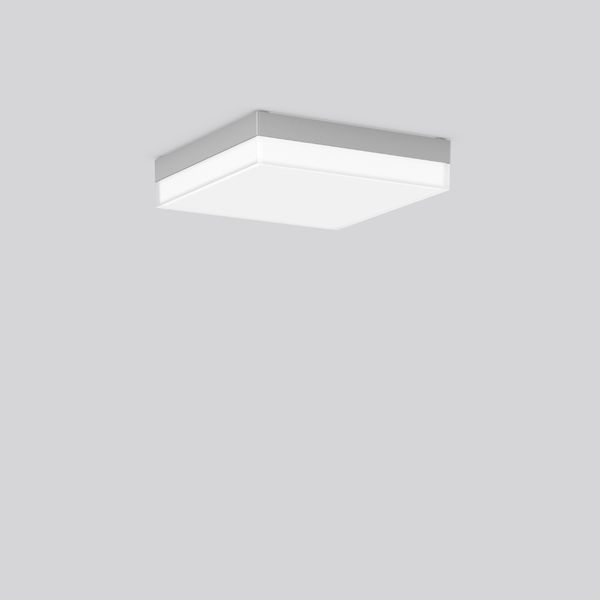 FLAT SLIM square, 13...21 W, 1350...2400 lm, 830, 840, silver, smart+f image 1