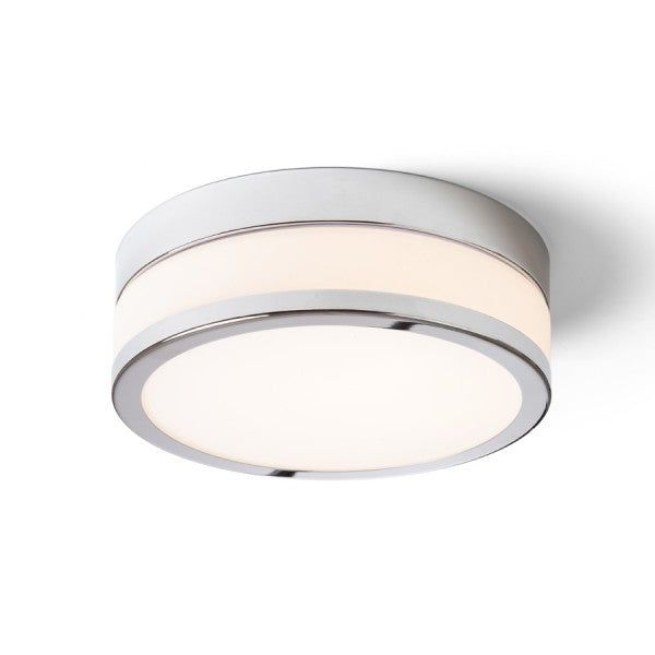 CIRA LED 23 ceiling opal-colored glass/chrome 230V LED 12W IP44 3000K image 1